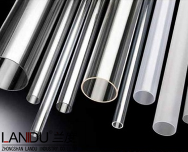 High quality transparent different size acrylic round tubes acrylic round pipes